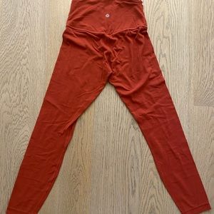 🧡Orange Lulu Align Leggings🧡